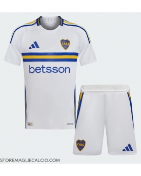 Boca Juniors Maglia Gara Trasferta Repliche 2024-25 Bambino Maniche Corte
